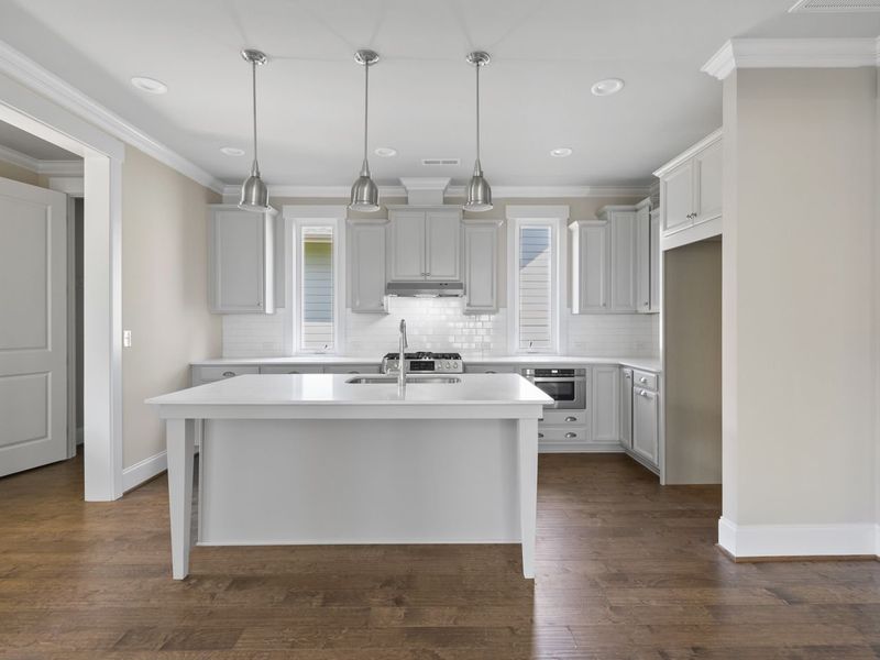 Representative furnished interior of a home built from the The Nadin by Avencia Homes in Riverwalk, Rock Hill (Image 6).