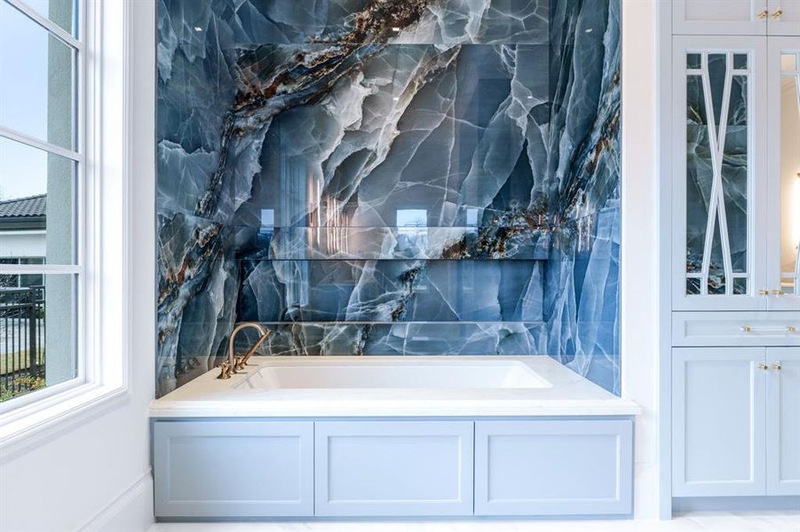 Close-up of interior finishes inside a home in , Allen (Image 14).