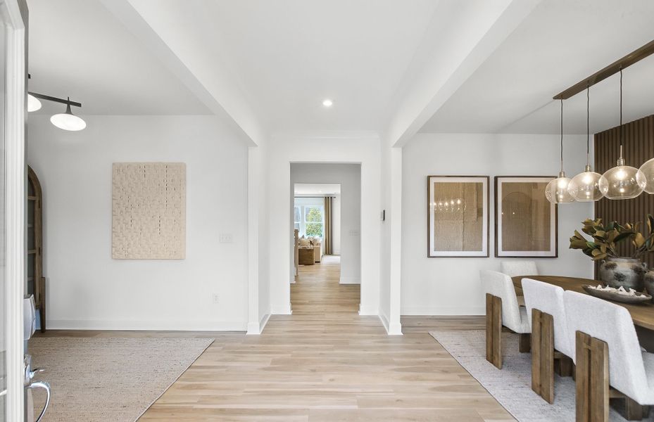 Representative furnished interior of a home built from the Braddock by Pulte Homes in Anderson Point Estates, McDonough (Image 34).