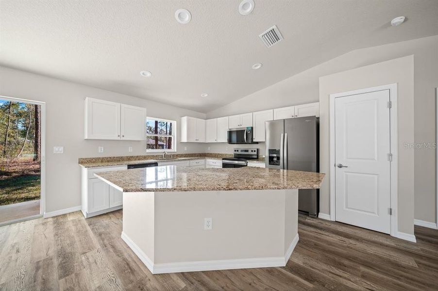 Furnished interior view inside a new home in , Citrus Springs (Image 13).