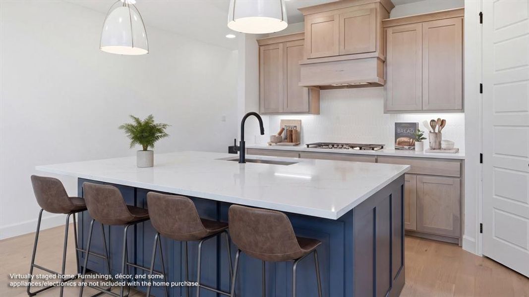 Furnished interior view inside a new home in Mosaic, Celina (Image 4).