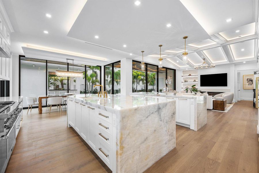 Furnished interior view inside a new home in , Boca Raton (Image 14).