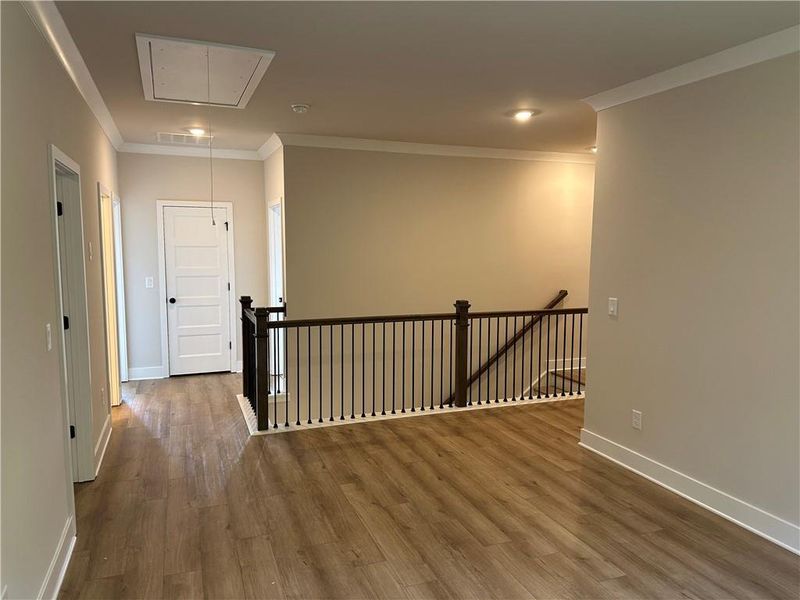 Spacious, unfurnished interior of a new home in Rosewood Lake Estates, Hoschton (Image 106).