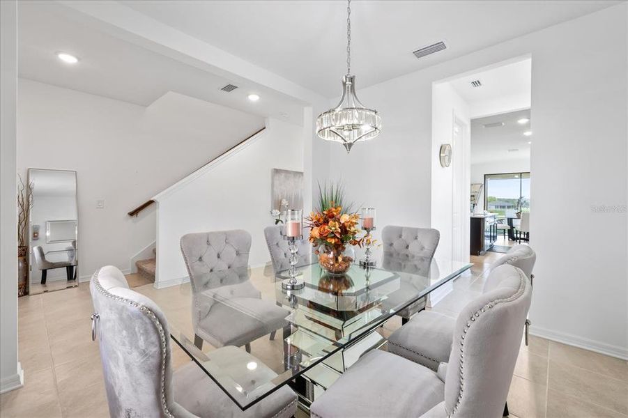 Furnished interior view inside a new home in Hilltop Point, Dade City (Image 26).