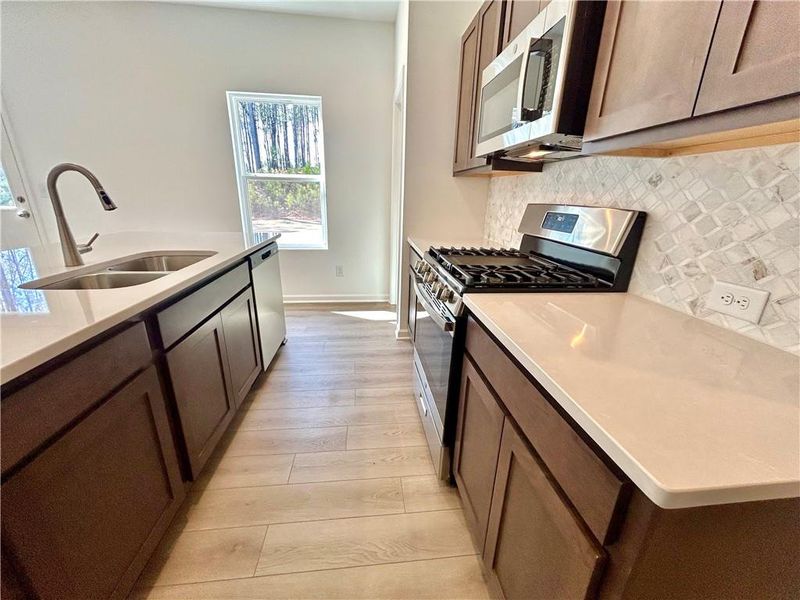 Furnished interior view inside a new home in , Locust Grove (Image 6).