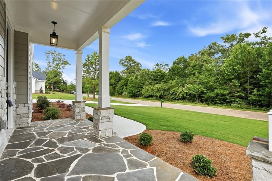 Exterior details and patio area of a home in , Demorest (Image 21). Exterior details and patio area of a home in , Demorest (Image 21).