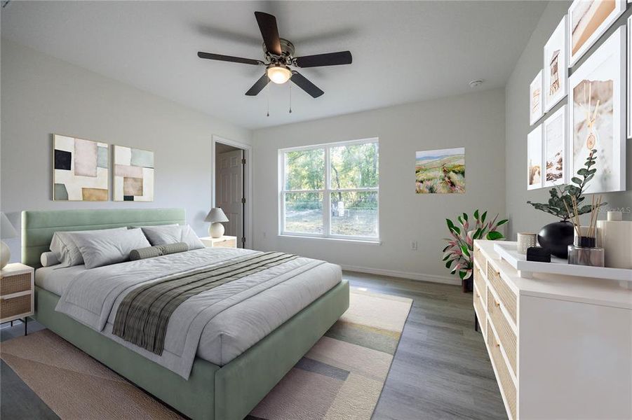 Furnished interior view inside a new home in , Williston (Image 11). Furnished interior view inside a new home in , Williston (Image 11).