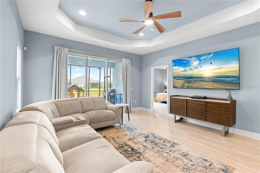 Furnished interior view inside a new home in Wildleaf at North River Ranch, Parrish (Image 6). Furnished interior view inside a new home in Wildleaf at North River Ranch, Parrish (Image 6).