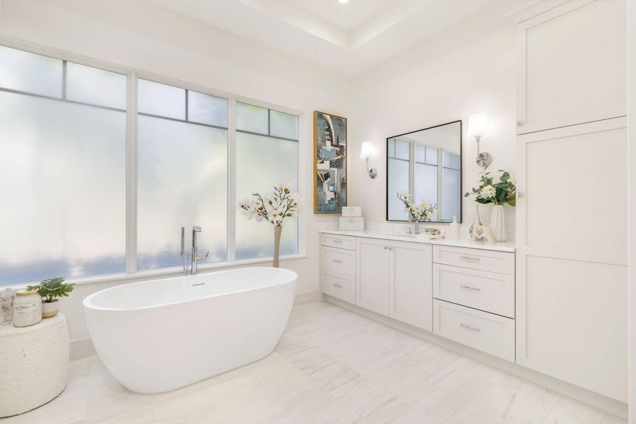 Furnished interior view inside a new home in , West Palm Beach (Image 4). Furnished interior view inside a new home in , West Palm Beach (Image 4).