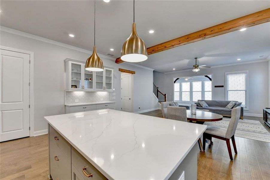 Furnished interior view inside a new home in , Duluth (Image 16).