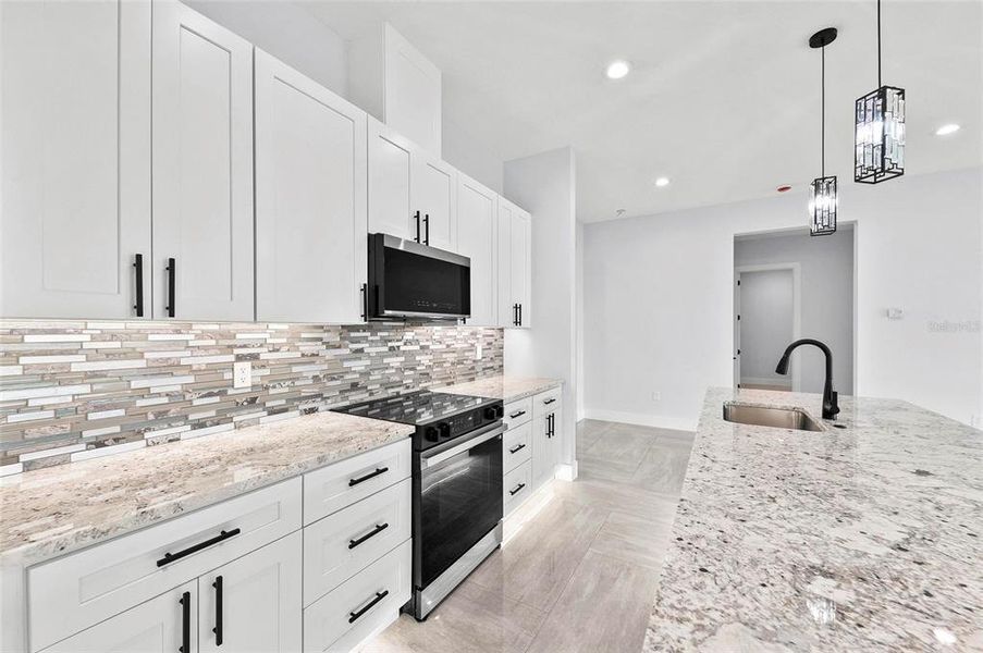 Furnished interior view inside a new home in , Palmetto (Image 11).