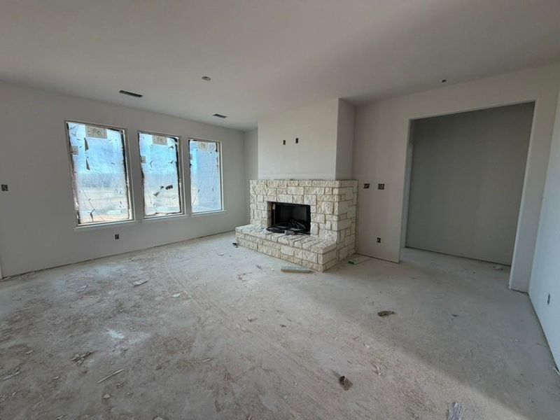 In-progress construction of a new home in Covenant Park, Springtown, TX (Image 11).