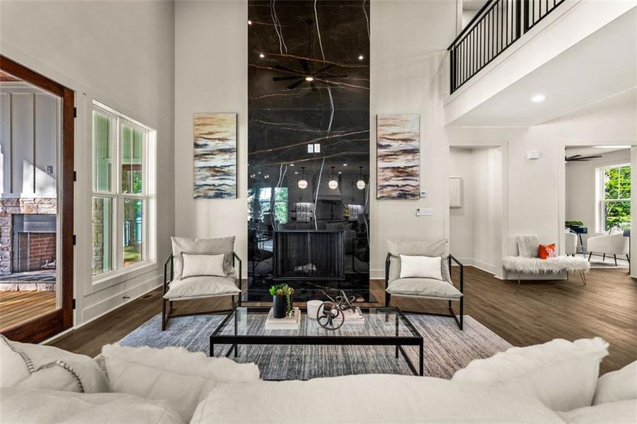 Furnished interior view inside a new home in , Greensboro (Image 10).