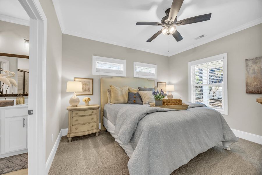Representative furnished interior of a home built from the Glendale II by Great Southern Homes in White Oak Estates, Conway (Image 12).