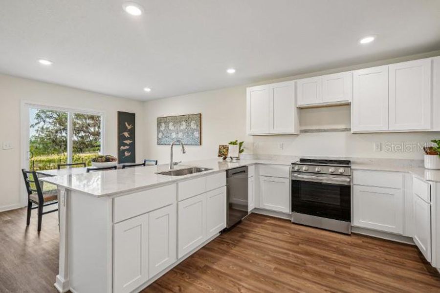 Furnished interior view inside a new home in Baywood Hills, Alachua (Image 4).