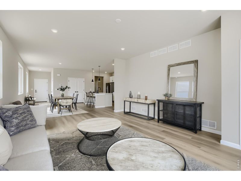 Furnished interior view inside a new home in Country Club Reserve, Fort Collins (Image 8).