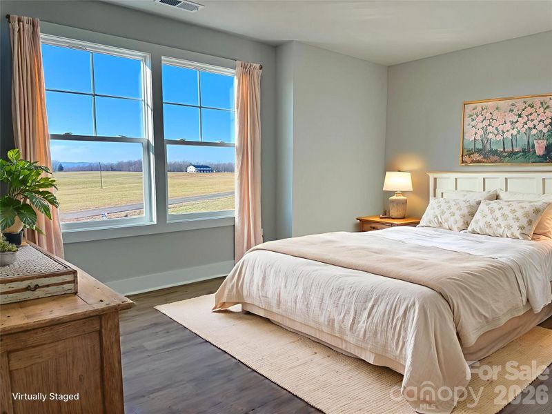 Furnished interior view inside a new home in , Mocksville (Image 8).
