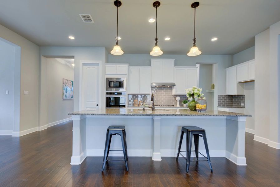 Representative furnished interior of a home built from the Carmen by Ashton Woods in Megan's Landing 70's, Castroville (Image 26).