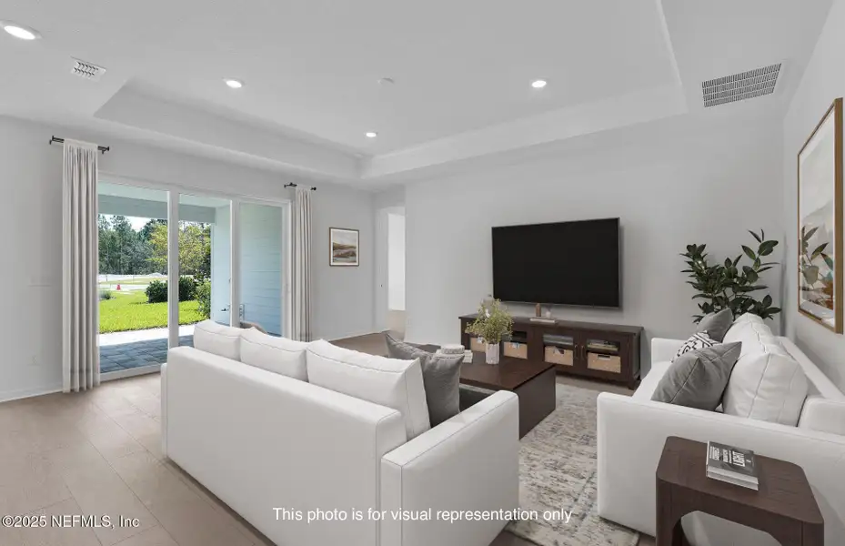 Furnished interior view inside a new home in Del Webb Saint Johns, St. Johns (Image 4).