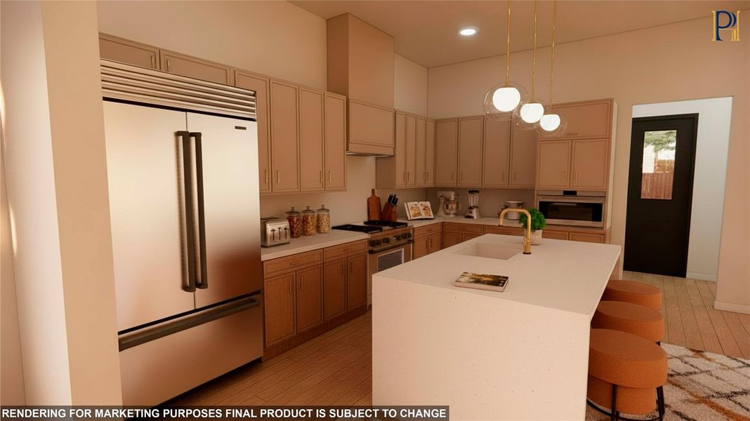 Furnished interior view inside a new home in , Katy (Image 20).