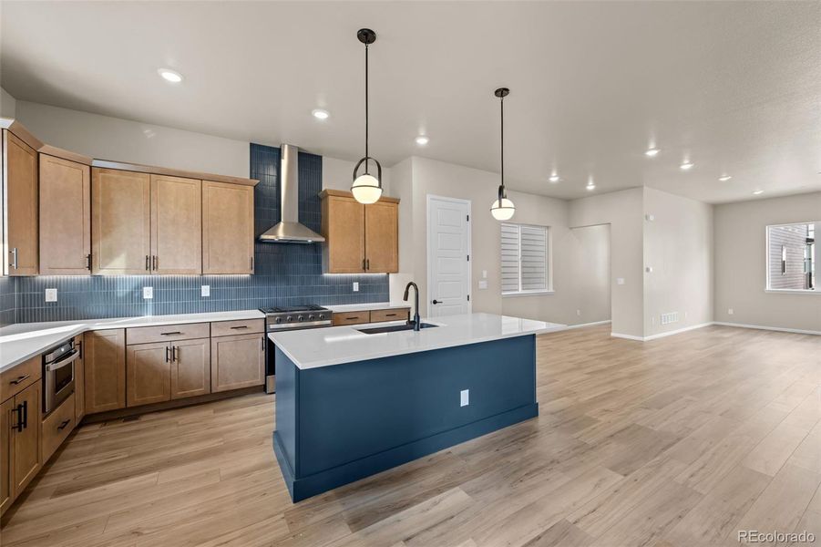Furnished interior view inside a new home in Baseline, Broomfield (Image 8).