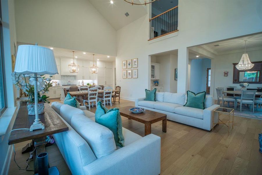 Furnished interior view inside a new home in The Homestead - 62', Rockwall (Image 7). Furnished interior view inside a new home in The Homestead - 62', Rockwall (Image 7).