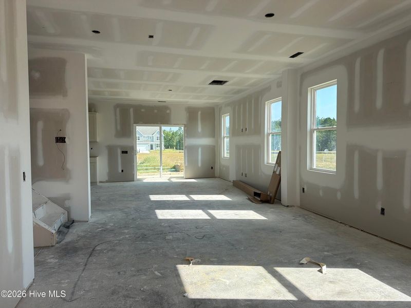 In-progress construction of a new home in Sandy Springs, Aberdeen, NC (Image 4).