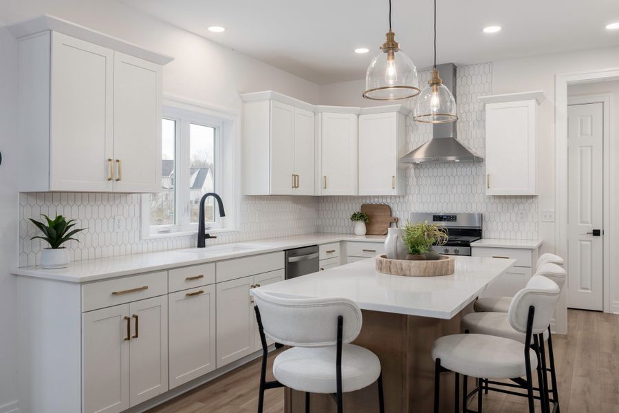 Furnished interior view inside a new home in Fieldstream Estates, Lancaster (Image 10).