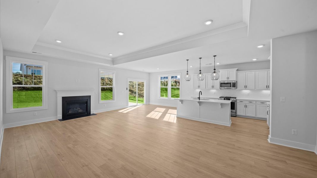 Furnished interior view inside a new home in Woodglen, Piedmont (Image 9).