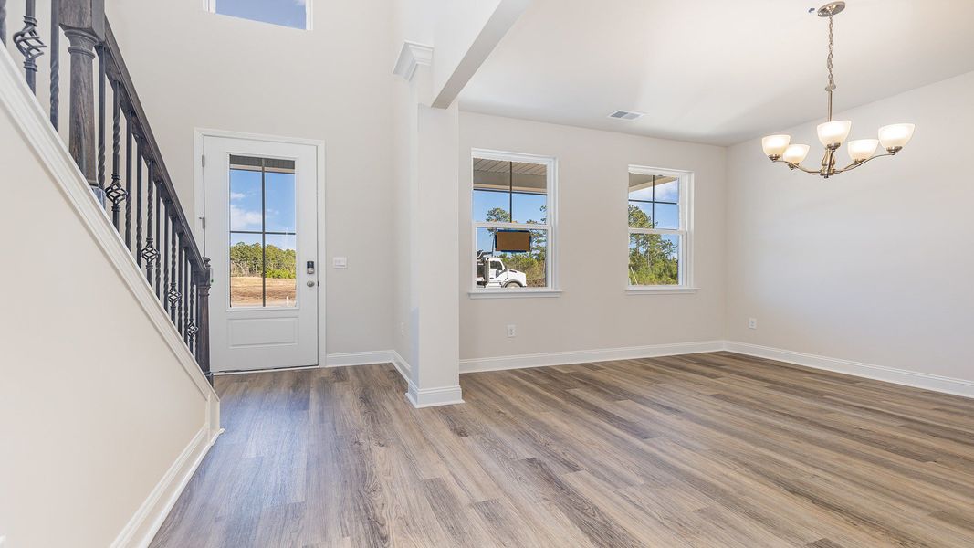 Spacious, unfurnished interior of a new home in Coastal Farms, Conway (Image 11).