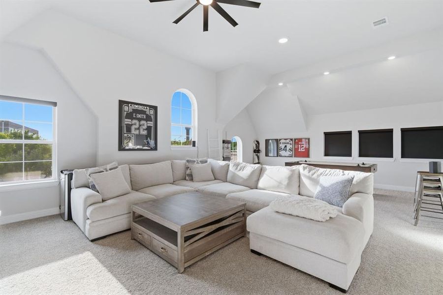 Furnished interior view inside a new home in , Corinth (Image 31).