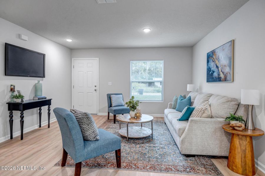 Furnished interior view inside a new home in , Jacksonville (Image 15).