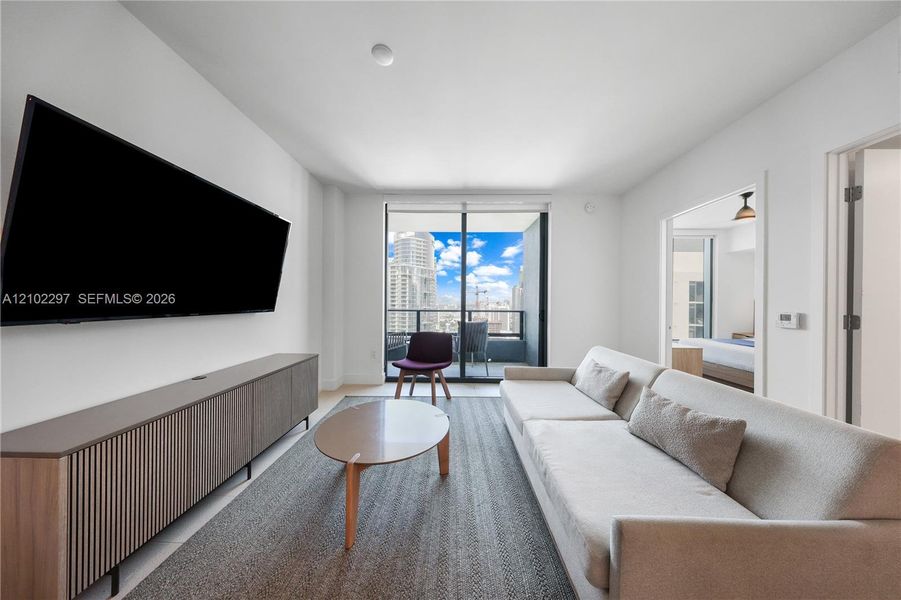 Furnished interior view inside a new home in Natiivo Miami, Miami (Image 11).
