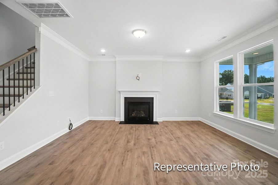 Spacious, unfurnished interior of a new home in Heritage - 55+ Community, Wesley Chapel (Image 23).