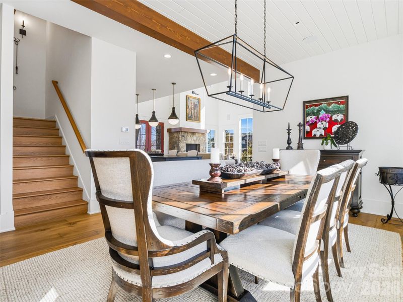 Furnished interior view inside a new home in , Asheville (Image 19).