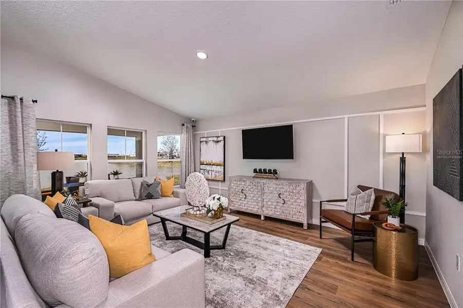 Furnished interior view inside a new home in Two Rivers, Zephyrhills (Image 11).