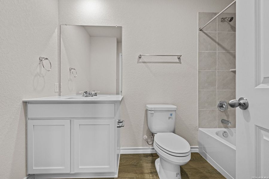 Furnished interior view inside a new home in Redbird Ranch, San Antonio (Image 5).