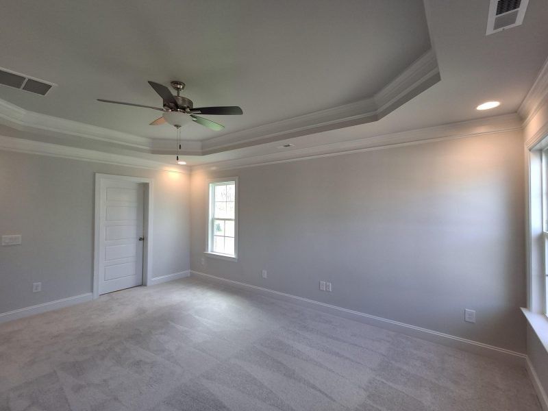 Spacious, unfurnished interior of a new home in Weybridge, Burlington (Image 30). Spacious, unfurnished interior of a new home in Weybridge, Burlington (Image 30).