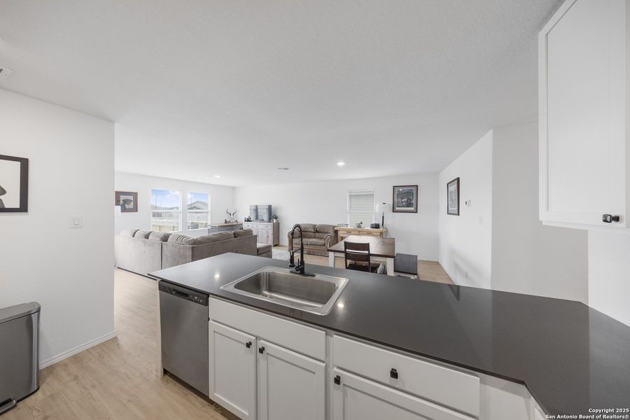 Furnished interior view inside a new home in Guadalupe Heights: Watermill Collection, Seguin (Image 3). Furnished interior view inside a new home in Guadalupe Heights: Watermill Collection, Seguin (Image 3).