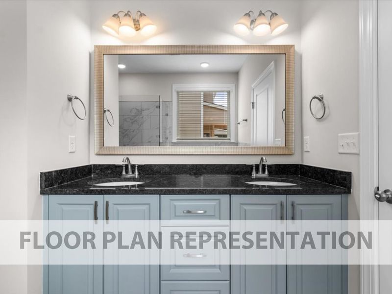 Representative furnished interior of a home built from the Stapleton by Ivey Homes in Tillery Park, Grovetown (Image 10).