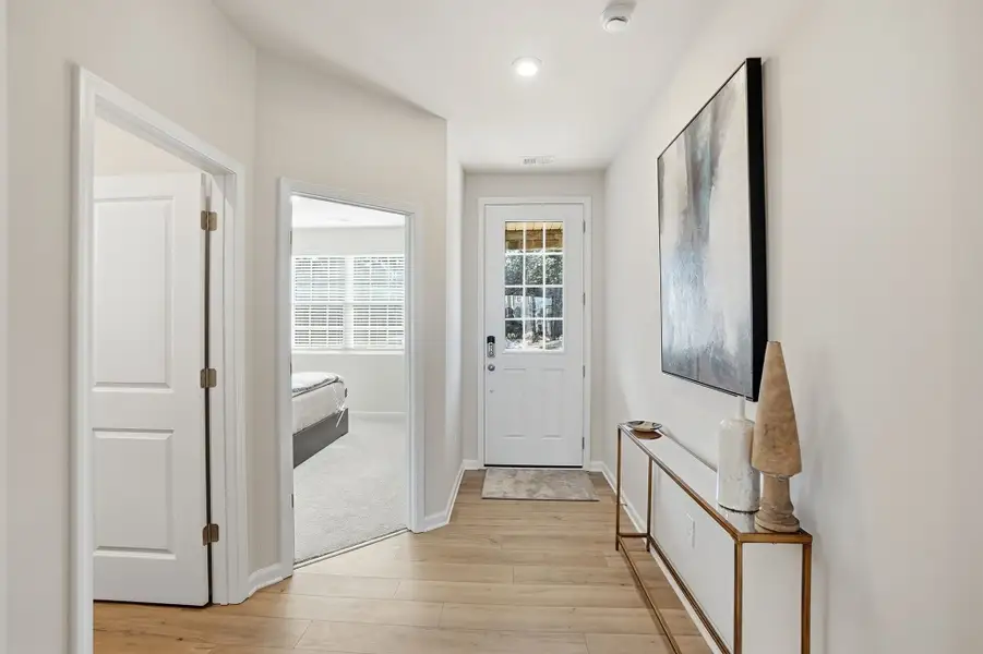Furnished interior view inside a new home in Waxhaw Landing, Monroe (Image 6).