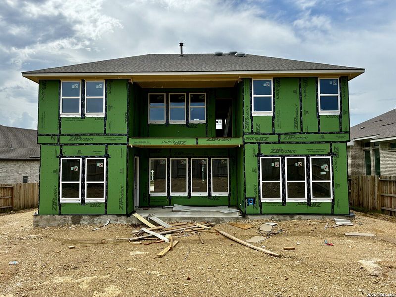 In-progress construction of a new home in , New Braunfels, TX (Image 13).