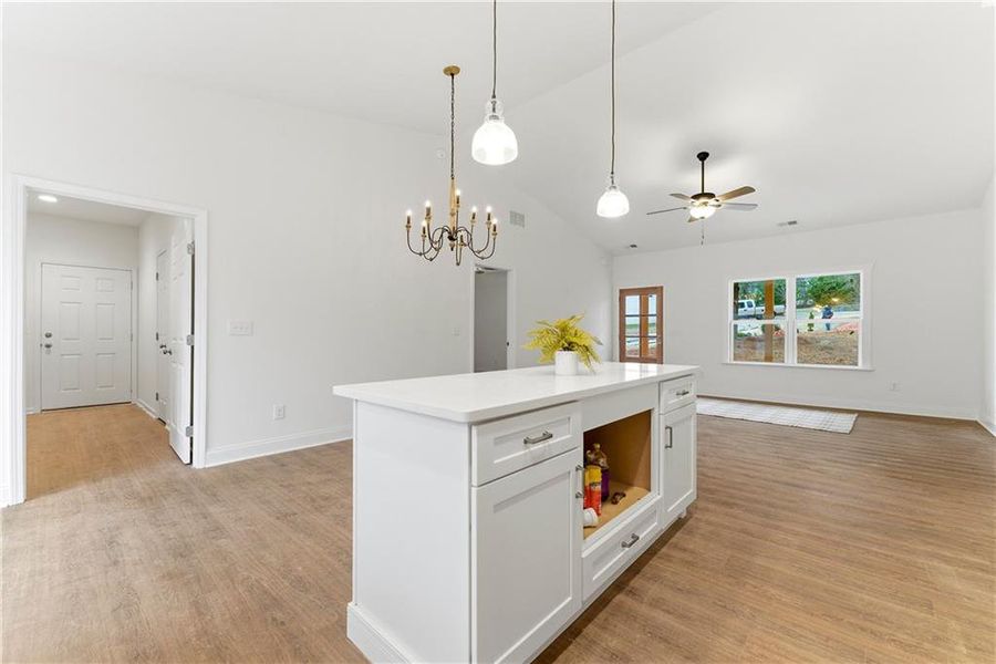 Furnished interior view inside a new home in , Tate (Image 6).