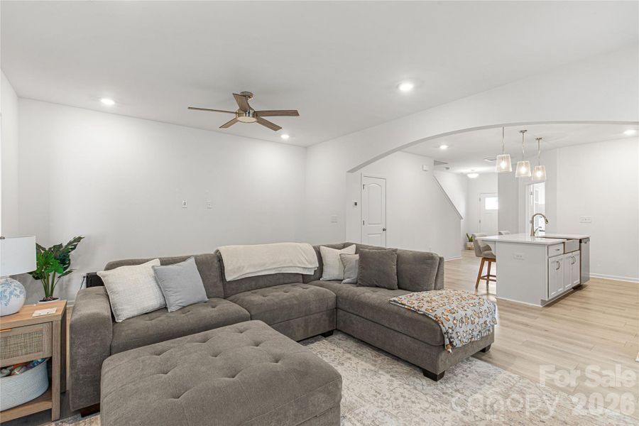 Furnished interior view inside a new home in Wilkerson Place, York (Image 5).