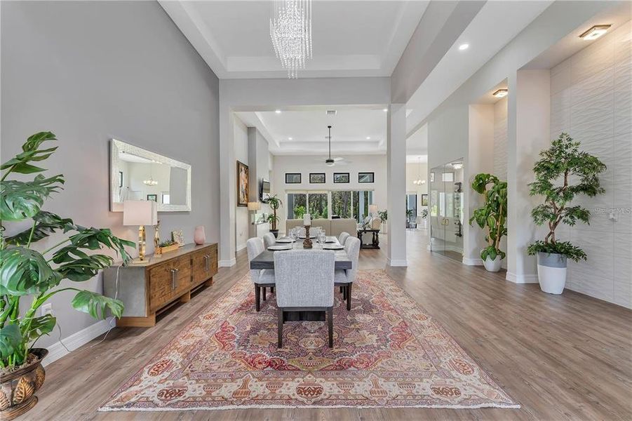 Furnished interior view inside a new home in , Kissimmee (Image 17). Furnished interior view inside a new home in , Kissimmee (Image 17).