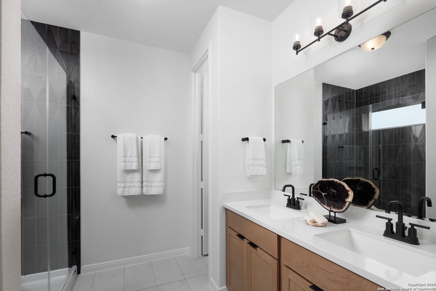 Furnished interior view inside a new home in Rhine Valley, Schertz (Image 13). Furnished interior view inside a new home in Rhine Valley, Schertz (Image 13).