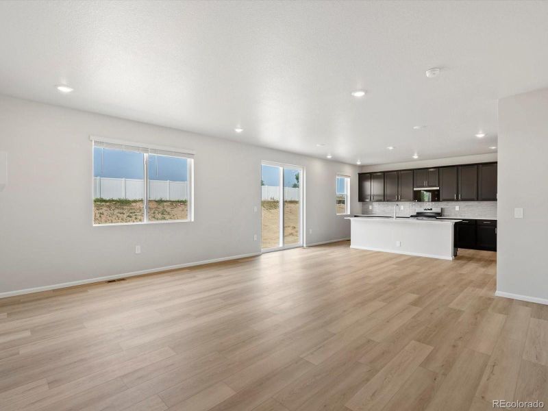 Spacious, unfurnished interior of a new home in Poudre Heights: The Alpine Collection, Windsor (Image 17).
