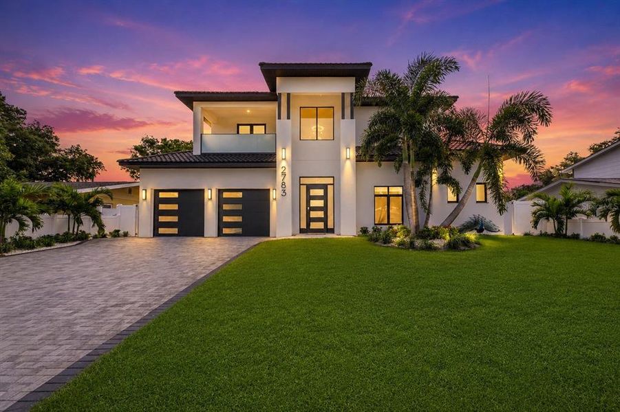 Front exterior of a new home in , St. Petersburg, FL, highlighting curb appeal (Image 2). Front exterior of a new home in , St. Petersburg, FL, highlighting curb appeal (Image 2).