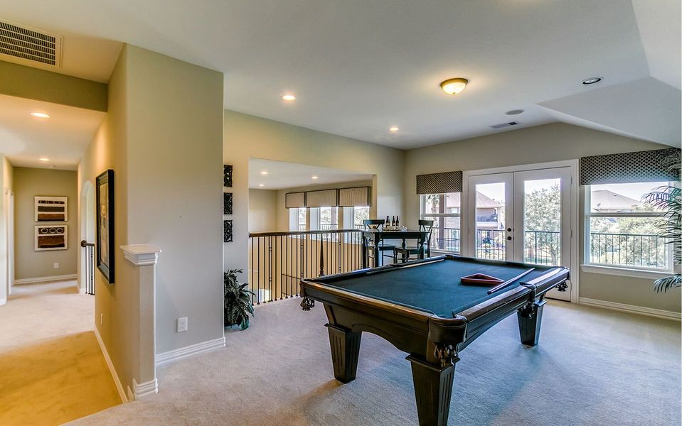 Furnished interior view inside a new home in Marvida, Cypress (Image 26).
