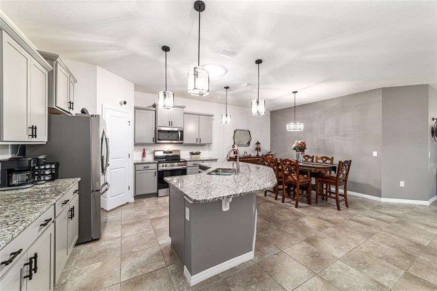 Furnished interior view inside a new home in , Ocala (Image 45).